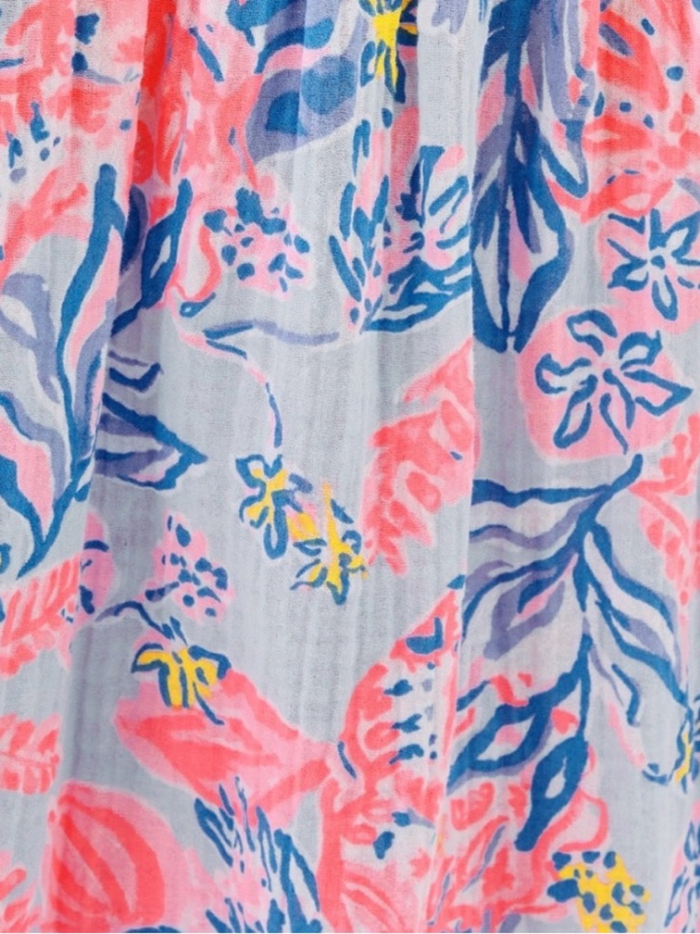 NWT Lilly Pulitzer Kique Long Sleeve CoverUp in Multi Elephant Splash - Picture 8 of 14